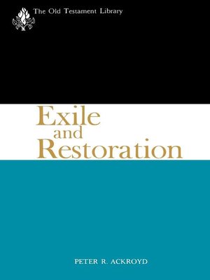 cover image of Exile and Restoration